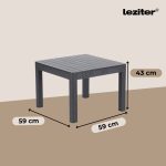 Claire XVI 12 személyes sarokgarnitúra orlando asztallal