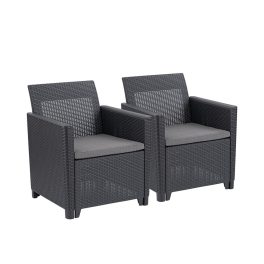 Claire duo műrattan kerti fotel