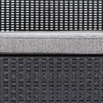 Claire VIII 5 személyes sarokgarnitúra párnatartós asztallal