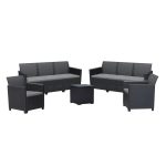 Claire IV 8 személyes kerti bútor garnitúra vigo tárolós asztallal