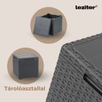 Claire IV 14 személyes kerti bútor garnitúra vigo tárolós asztallal