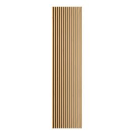 Akusztikus falpanel bambusz hatású 260x60x1,8 cm