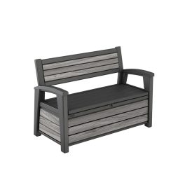 Decocoat műanyag kerti pad/tároló 227 L