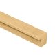 Végzáróléc bambusz hatású 260x2,5x1,8 cm