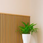 Végzáróléc bambusz hatású 260x2,5x1,8 cm