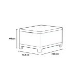 Scandi Quartet set kerti bútor garnitúra