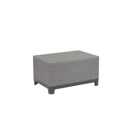 Scandi jute tárolós asztal