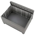 Scandi jute tárolós asztal