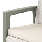 Scandi linea kerti bútor szett jute tárolós asztallal