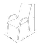 Ardo 6+1 kerti bútor garnitúra