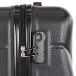 TraveLux Max közepes bőrönd keményfedeles 68x45x25 cm