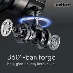 TraveLux Urban közepes bőrönd keményfedeles 68x45x25 cm