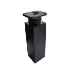 Uni bútorláb 150 mm fekete