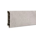 Vinyl SPC padlószegély Aurora fagyos mészkő 2400x60x12 mm