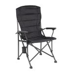 Leziter XL karfás horgász szék pohártartóval fekete