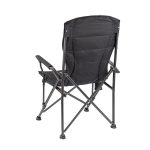 Leziter XL karfás horgász szék pohártartóval fekete