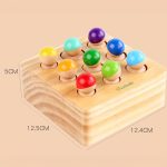 Formabeillesztő Montessori készségfejlesztő fajáték