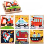 Fakocka puzzle, kirakós fajáték