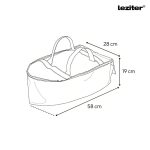 Etetőhajó táska C,X,Z,V modellekhez 58x28x19 cm fekete