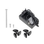 Etetőhajó C12 hátrakidobós fekete