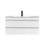 Cube 100 alsó szekrény mosdóval