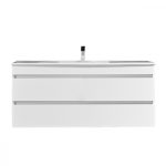 Cube 120 1 medencés alsó szekrény mosdóval