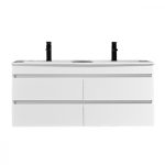 Cube 120 alsó szekrény mosdóval