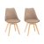 Silla étkezőszék 2 db bézs színben