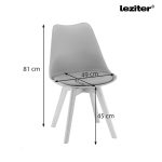 Silla étkezőszék 4 db bézs színben