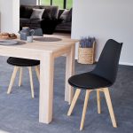 Silla étkezőszék 4 db fekete színben