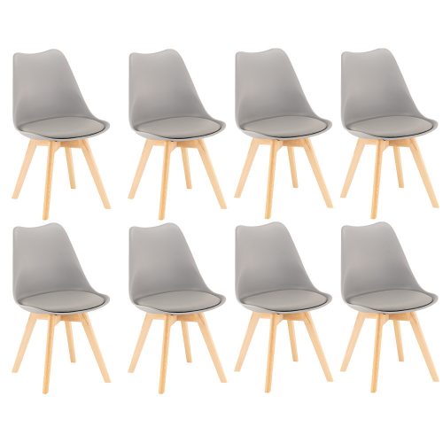 Silla étkezőszék 8 db szürke színben