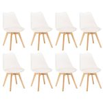 Silla étkezőszék 8 db fehér színben