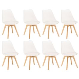 Silla étkezőszék 8 db fehér színben