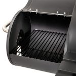 Faszenes kerti grillsütő füstölővel