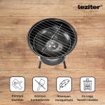 Faszenes kerti gömb grillsütő