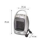 Loa elektromos kerámiabetétes hősugárzó 750W/1500W