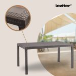 Hella műanyag kerti asztal