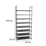 Cipőtartó LCT-03 fekete