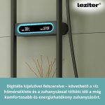 Tropic digitális zuhanyszett termosztátos csapteleppel