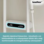 Tropic digitális zuhanyszett termosztátos csapteleppel