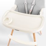 Etetőszék 2 az 1-ben szürke