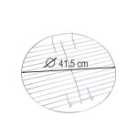 Grillrács kerek 41,5 cm