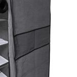 Gardróbszekrény LGSZ-01 szürke