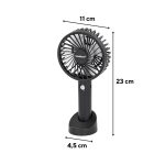 Galar kézi hordozható usb ventilátor tartóval 4 W 1200 mAh