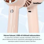 Rico kézi hordozható usb ventilátor 2000 mAh
