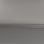 Kelly bőr étkezőszék szürke színben