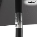 Gina kerti napernyő szürke 300 cm