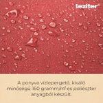 Gina kerti napernyő piros 300 cm