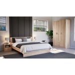 Miami gardróbszekrény 120x205 cm sonoma tölgy-sonoma tölgy