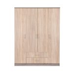 Miami gardróbszekrény 160x205 cm sonoma tölgy-yorki tölgy